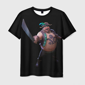 Мужская футболка 3D с принтом Sea of thieves в Курске, 100% полиэфир | прямой крой, круглый вырез горловины, длина до линии бедер | 