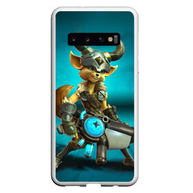 Чехол для Samsung Galaxy S10 с принтом Paladins в Курске, Силикон | Область печати: задняя сторона чехла, без боковых панелей | paladins