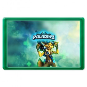 Магнит 45*70 с принтом Paladins в Курске, Пластик | Размер: 78*52 мм; Размер печати: 70*45 | paladins