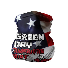Бандана-труба 3D с принтом Green Day American Idiot в Курске, 100% полиэстер, ткань с особыми свойствами — Activecool | плотность 150‒180 г/м2; хорошо тянется, но сохраняет форму | american idiot | green day | альтернативный | билли джо армстронг | грин дей | группа | зелёный день | майк дёрнт | музыка | панк | поп | поппанк | рок | сша | тре кул | флаг