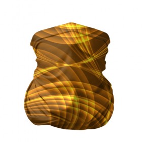Бандана-труба 3D с принтом Золотые вихри в Курске,  |  | gold | абстракция | вихрь | золото | золотой | текстура | узор