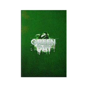 Обложка для паспорта матовая кожа с принтом Зелень Green Day в Курске, натуральная матовая кожа | размер 19,3 х 13,7 см; прозрачные пластиковые крепления | Тематика изображения на принте: american idiot | green day | альтернативный | билли джо армстронг | грин дей | группа | зелёный день | майк дёрнт | музыка | панк | поп | поппанк | поцелуй | рок | тре кул