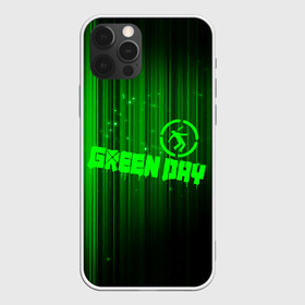 Чехол для iPhone 12 Pro с принтом Green Day лучи в Курске, силикон | область печати: задняя сторона чехла, без боковых панелей | american idiot | green day | альтернативный | билли джо армстронг | грин дей | группа | зелёный день | майк дёрнт | музыка | надпись | панк | поп | поппанк | рок | тре кул