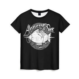 Женская футболка 3D с принтом Abney park в Курске, 100% полиэфир ( синтетическое хлопкоподобное полотно) | прямой крой, круглый вырез горловины, длина до линии бедер | стимпанк