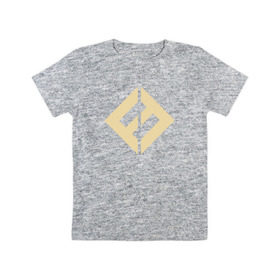 Детская футболка хлопок с принтом Concrete and Gold в Курске, 100% хлопок | круглый вырез горловины, полуприлегающий силуэт, длина до линии бедер | dave grohl | foo fighters | nirvana