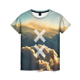 Женская футболка 3D с принтом The XX в Курске, 100% полиэфир ( синтетическое хлопкоподобное полотно) | прямой крой, круглый вырез горловины, длина до линии бедер | the xx | xx | инди поп