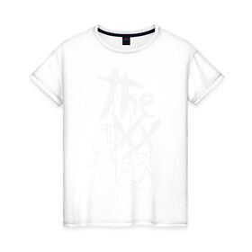 Женская футболка хлопок с принтом The XX в Курске, 100% хлопок | прямой крой, круглый вырез горловины, длина до линии бедер, слегка спущенное плечо | 