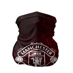 Бандана-труба 3D с принтом Manchester United в Курске, 100% полиэстер, ткань с особыми свойствами — Activecool | плотность 150‒180 г/м2; хорошо тянется, но сохраняет форму | манчестер юнайтед