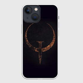 Чехол для iPhone 13 mini с принтом Quake champions в Курске,  |  | Тематика изображения на принте: quake