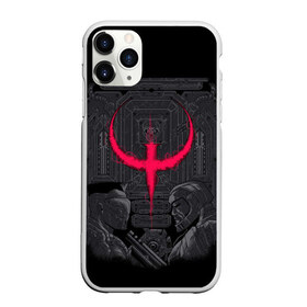 Чехол для iPhone 11 Pro матовый с принтом Quake champions в Курске, Силикон |  | Тематика изображения на принте: quake