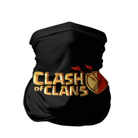 Бандана-труба 3D с принтом Clash of Clans в Курске, 100% полиэстер, ткань с особыми свойствами — Activecool | плотность 150‒180 г/м2; хорошо тянется, но сохраняет форму | игра | кланс | клэш | онлайн | оф | стратегия