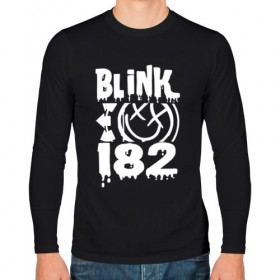 Мужской лонгслив хлопок с принтом Blink-182 в Курске, 100% хлопок |  | blink | альтернативный рок | блинк | группа | марк хоппус | музыка | мэтт скиба | надпись | панк | панк рок | песни | поп панк | рок | скейт панк | смайл | смайлик | трэвис баркер