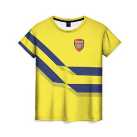 Женская футболка 3D с принтом Арсенал / FC Arsenal 2018 #2 в Курске, 100% полиэфир ( синтетическое хлопкоподобное полотно) | прямой крой, круглый вырез горловины, длина до линии бедер | fc | fc arsenal | fly emirates | ronaldo | абстракция | арсенал | геометрия | зож | клуб | линии | мода | модные | мяч | реал | спорт | спортивные | стиль | тренды | футбол | футбольный клуб | экстрим | эмблема