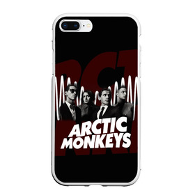 Чехол для iPhone 7Plus/8 Plus матовый с принтом Группа Arctic Monkeys в Курске, Силикон | Область печати: задняя сторона чехла, без боковых панелей | Тематика изображения на принте: алекс тёрнер | арктик | арктические мартышки | гаражный | группа | дж ейми кук | инди рок | манкис | музыка | мэтт хелдер | ник о мэлли | обезьяна | постпанк ривайвл | психоделический | рок