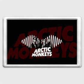 Магнит 45*70 с принтом Группа Arctic Monkeys в Курске, Пластик | Размер: 78*52 мм; Размер печати: 70*45 | алекс тёрнер | арктик | арктические мартышки | гаражный | группа | дж ейми кук | инди рок | манкис | музыка | мэтт хелдер | ник о мэлли | обезьяна | постпанк ривайвл | психоделический | рок