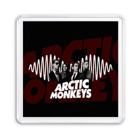 Магнит 55*55 с принтом Группа Arctic Monkeys в Курске, Пластик | Размер: 65*65 мм; Размер печати: 55*55 мм | алекс тёрнер | арктик | арктические мартышки | гаражный | группа | дж ейми кук | инди рок | манкис | музыка | мэтт хелдер | ник о мэлли | обезьяна | постпанк ривайвл | психоделический | рок