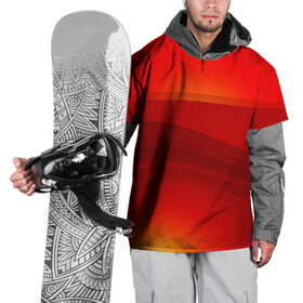 Накидка на куртку 3D с принтом Red line Fire в Курске, 100% полиэстер |  | fire | абстракция | геометрия | красный | линии | огонь | пекло | полосы | узоры | ярость