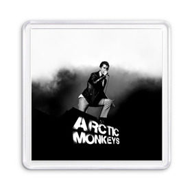 Магнит 55*55 с принтом Солист Arctic Monkeys в Курске, Пластик | Размер: 65*65 мм; Размер печати: 55*55 мм | алекс тёрнер | арктик | арктические мартышки | гаражный | группа | джейми кук | инди рок | манкис | музыка | мэтт хелдер | ник о мэлли | обезьяна | постпанк ривайвл | психоделический | рок