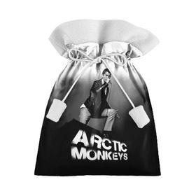 Подарочный 3D мешок с принтом Солист Arctic Monkeys в Курске, 100% полиэстер | Размер: 29*39 см | алекс тёрнер | арктик | арктические мартышки | гаражный | группа | джейми кук | инди рок | манкис | музыка | мэтт хелдер | ник о мэлли | обезьяна | постпанк ривайвл | психоделический | рок