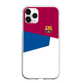 Чехол для iPhone 11 Pro Max матовый с принтом FC Barcelona 2018 #4 в Курске, Силикон |  | fc | барселона | эмблема