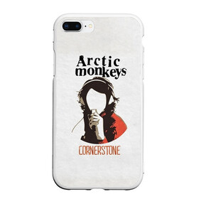 Чехол для iPhone 7Plus/8 Plus матовый с принтом Arctic Monkeys cornerstone в Курске, Силикон | Область печати: задняя сторона чехла, без боковых панелей | Тематика изображения на принте: алекс тёрнер | арктик | арктические мартышки | гаражный | группа | джейми кук | инди рок | манкис | музыка | мэтт хелдер | ник о мэлли | обезьяна | постпанк ривайвл | психоделический | рок