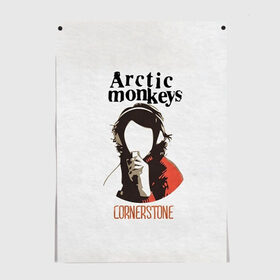 Постер с принтом Arctic Monkeys cornerstone в Курске, 100% бумага
 | бумага, плотность 150 мг. Матовая, но за счет высокого коэффициента гладкости имеет небольшой блеск и дает на свету блики, но в отличии от глянцевой бумаги не покрыта лаком | алекс тёрнер | арктик | арктические мартышки | гаражный | группа | джейми кук | инди рок | манкис | музыка | мэтт хелдер | ник о мэлли | обезьяна | постпанк ривайвл | психоделический | рок