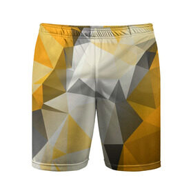 Мужские шорты 3D спортивные с принтом Sport Abstract 2018 в Курске,  |  | абстракция | геометрия | желтый | краски | линии | мода | модные | пирамиды | полосы | серый | тренды | треугольники | узоры | фигуры | цвет