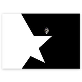 Поздравительная открытка с принтом Juventus | Ювентус 2018 в Курске, 100% бумага | плотность бумаги 280 г/м2, матовая, на обратной стороне линовка и место для марки
 | Тематика изображения на принте: fly emirates | juventus | ronaldo | клуб | линии | мода | модные | мяч | реал мадрид | спорт | спортивные | стиль | футбол | футбольный клуб | экстрим | эмблема | ювентус