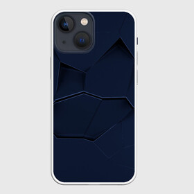 Чехол для iPhone 13 mini с принтом Strike abstraction в Курске,  |  | abstraction | абстракция | геометрия | грани | полигоны | сочетания | треугольники