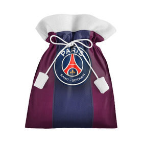 Подарочный 3D мешок с принтом Paris Saint-Germain в Курске, 100% полиэстер | Размер: 29*39 см | Тематика изображения на принте: psg | париж | псж | форма | футбол
