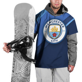 Накидка на куртку 3D с принтом Манчестер Сити в Курске, 100% полиэстер |  | city | manchester | горожане | манчестер | сити | футбол | юнайтед