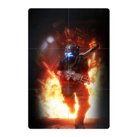 Магнитный плакат 2Х3 с принтом Titanfall в Курске, Полимерный материал с магнитным слоем | 6 деталей размером 9*9 см | мех | мехи | пилот | пилоты | спектр | спектры | титан