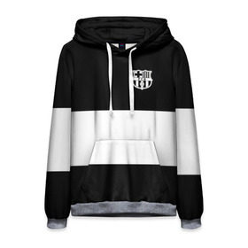 Мужская толстовка 3D с принтом FC Barcelona Black Collection в Курске, 100% полиэстер | двухслойный капюшон со шнурком для регулировки, мягкие манжеты на рукавах и по низу толстовки, спереди карман-кенгуру с мягким внутренним слоем. | Тематика изображения на принте: black collection | fc | fc barcelona | fcb | fly emirates | ronaldo | барселона | зож | клуб | линии | месси | модные | мяч | реал мадрид | спорт | спортивные | тренды | футбол | футбольный клуб | эмблема