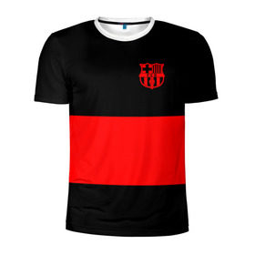 Мужская футболка 3D спортивная с принтом FC Barcelona Black Collection в Курске, 100% полиэстер с улучшенными характеристиками | приталенный силуэт, круглая горловина, широкие плечи, сужается к линии бедра | black collection | fc | fc barcelona | fcb | fly emirates | ronaldo | барселона | зож | клуб | линии | месси | модные | мяч | реал мадрид | спорт | спортивные | тренды | футбол | футбольный клуб | эмблема