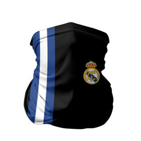 Бандана-труба 3D с принтом Real Madrid Line Collection в Курске, 100% полиэстер, ткань с особыми свойствами — Activecool | плотность 150‒180 г/м2; хорошо тянется, но сохраняет форму | emirates | fc | real madrid | клуб | мяч | реал мадрид