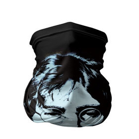 Бандана-труба 3D с принтом Джон Леннон 7 в Курске, 100% полиэстер, ткань с особыми свойствами — Activecool | плотность 150‒180 г/м2; хорошо тянется, но сохраняет форму | john lennon | the beatles | битлс | джон леннон