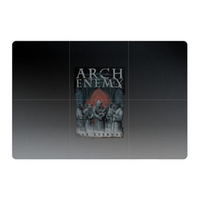 Магнитный плакат 3Х2 с принтом Arch Enemy в Курске, Полимерный материал с магнитным слоем | 6 деталей размером 9*9 см | alissa white gluz | arch enemy | алисса уайт глаз | арч энеми
