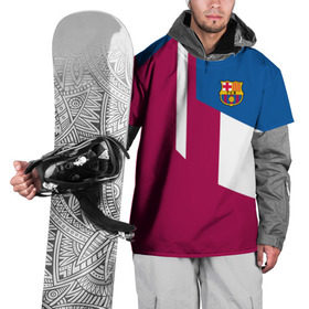 Накидка на куртку 3D с принтом FC Barcelona 2018 в Курске, 100% полиэстер |  | fc | барселона | эмблема