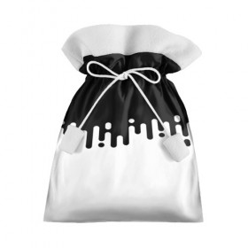 Подарочный 3D мешок с принтом Чёрно-белый узор в Курске, 100% полиэстер | Размер: 29*39 см | abstraction | engine | pattern | абстракция | геометрия | графики | движение | краска | текстура | чертежи | штрихи