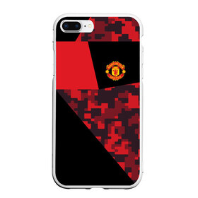 Чехол для iPhone 7Plus/8 Plus матовый с принтом Manchester United 2018 Sport в Курске, Силикон | Область печати: задняя сторона чехла, без боковых панелей | emirates | fc | manchester united | абстракция | геометрия | зож | клуб | линии | манчестер юнайтед | модные | мяч | россии | спорт | спортивные | стиль | тренды | футбол | футбольный клуб | экстрим | эмблема