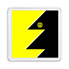 Магнит 55*55 с принтом Borussia Dortmund 2018 Storm в Курске, Пластик | Размер: 65*65 мм; Размер печати: 55*55 мм | боруссия | дортмунд