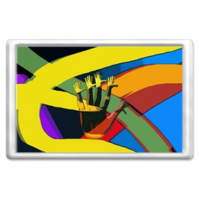 Магнит 45*70 с принтом Finger abstraction в Курске, Пластик | Размер: 78*52 мм; Размер печати: 70*45 | Тематика изображения на принте: abstract | abstraction | chaos | fingers | hand | абстракция | красочная | красочный | пальцы | рука | хаос | яркая | яркий