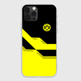 Чехол для iPhone 12 Pro с принтом FC Borussia Dortmund  2018 в Курске, силикон | область печати: задняя сторона чехла, без боковых панелей | Тематика изображения на принте: боруссия | дортмунд