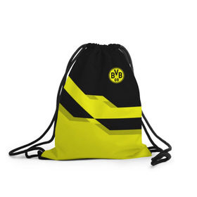 Рюкзак-мешок 3D с принтом FC Borussia Dortmund 2018 в Курске, 100% полиэстер | плотность ткани — 200 г/м2, размер — 35 х 45 см; лямки — толстые шнурки, застежка на шнуровке, без карманов и подкладки | боруссия | дортмунд