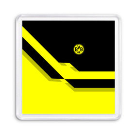 Магнит 55*55 с принтом FC Borussia Dortmund 2018 в Курске, Пластик | Размер: 65*65 мм; Размер печати: 55*55 мм | боруссия | дортмунд