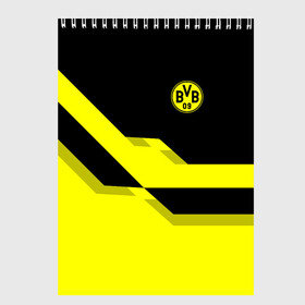 Скетчбук с принтом FC Borussia Dortmund 2018 в Курске, 100% бумага
 | 48 листов, плотность листов — 100 г/м2, плотность картонной обложки — 250 г/м2. Листы скреплены сверху удобной пружинной спиралью | боруссия | дортмунд