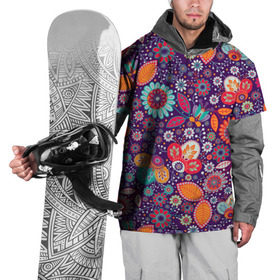 Накидка на куртку 3D с принтом Цветочный взрыв в Курске, 100% полиэстер |  | vppdgryphon | арт | взрыв | краска | тропики | цветные | цветок | цветочный | цветы