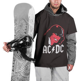 Накидка на куртку 3D с принтом Чёрт AC/DC в Курске, 100% полиэстер |  | ac dc | acdc | ангус янг | блюз рок | крис слэйд | рок группа | рок н ролл | стиви янг | хард рок | эксл роуз