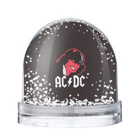 Снежный шар с принтом Чёрт AC/DC в Курске, Пластик | Изображение внутри шара печатается на глянцевой фотобумаге с двух сторон | ac dc | acdc | ангус янг | блюз рок | крис слэйд | рок группа | рок н ролл | стиви янг | хард рок | эксл роуз