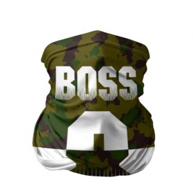 Бандана-труба 3D с принтом BOSS 8 Military в Курске, 100% полиэстер, ткань с особыми свойствами — Activecool | плотность 150‒180 г/м2; хорошо тянется, но сохраняет форму | 